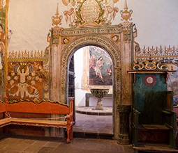 Interior of the Church of San Pedro Apóstol